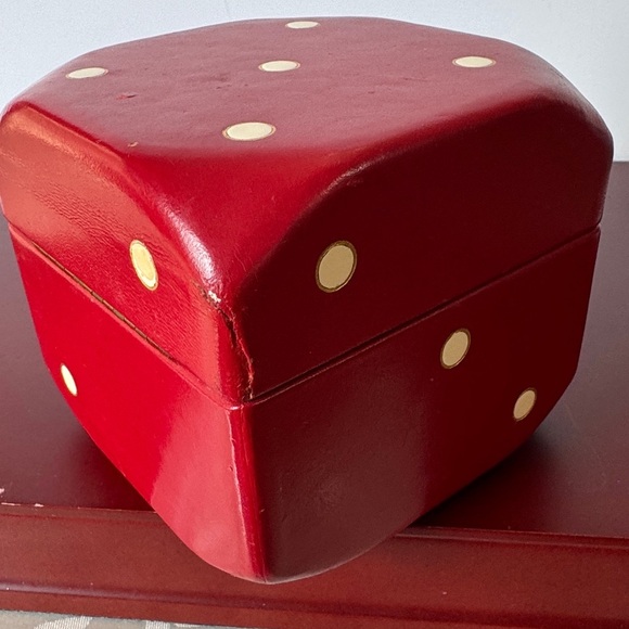 Dice Playing Cards Box Italy Mid-Century - Picture 9 of 10